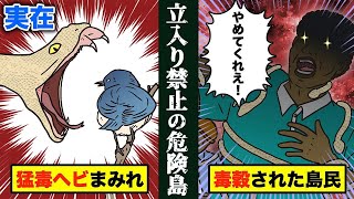 世界一危険な毒ヘビが大量生息する…恐怖の無人島を漫画にした。(ケイマーダ・グランデ島)