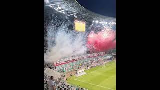 PYRO - Slask Wroclaw vs Sankt Gallen #pyro