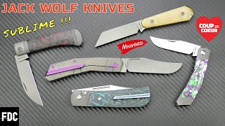 Jack Wolf Knives (Bionic) - LA MARQUE QUI FAIT DÉBAT... EN FRANCE 😡