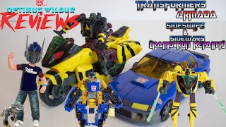 Optimus Wilbur Reviews: Transformers Armada Sideswipe & Sideways (Rapid Run Repaint)