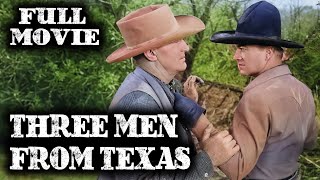 THREE MEN FROM TEXAS | William Boyd | Full Western Movie | English | Wild West | Free Movie