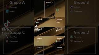 Simulación Sorteo Fase de Grupos 🏆 #conmebol #libertadores 2023 #simulator #simulación