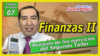 Revisión de Ejercicios de ADMINISTRACIÓN DE CUENTAS POR COBRAR y de INVENTARIOS del Segundo Taller