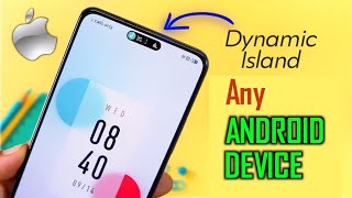 Dynamic island use in Any ANDROID DEVICE | how to get dynamic island on android #DYNAMICISLAND