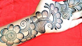 Very ❤️Beautiful 😍 Front Hand Mehndi Design||Simple Mehndi Design||Beautiful Arabic Mehndi Design