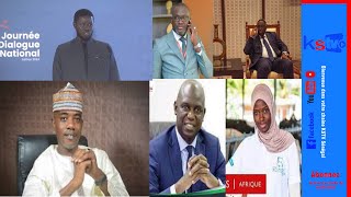 🔴Dialogue national bassirou diomaye faye ; la fille de mansour faye aissatou faye ; dafa ....