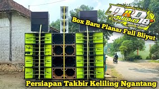 Ngeri Full Bliyut..!! Cek Sound D&D Audio Persiapan Takbir Keliling Di Ngantang