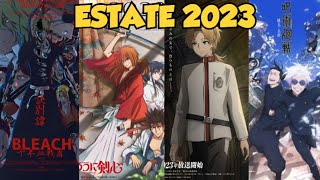 Lista ANIME ESTATE 2023  +  Le mie serie preferite della stagione primaverile