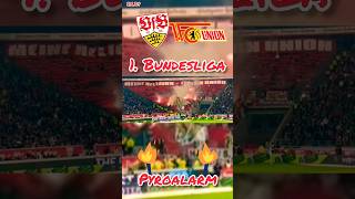 Union Berlin Pyro in. Stuttgart 8.3.24 #pyroalarm #bundesliga #Union