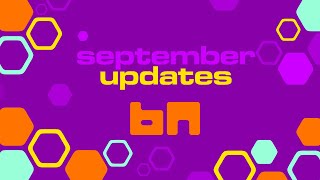 September 2023 Updates!