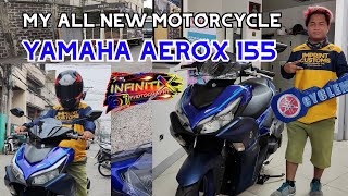 MY NEW YAMAHA AEROX 155 BLUE 2023 | IN-DEMAND KAYA MABILIS MABILI | READY FOR BREAK-IN !