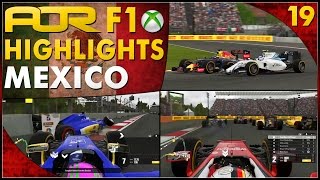 F1 2016 | AOR XB1 F1: S12 Round 19 - Mexican GP (Official Highlights)