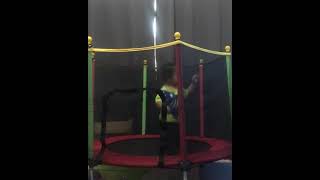 Trampoline Jump by CuriousPrime 24 months old 260921