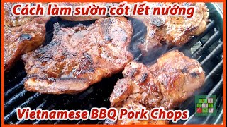 😋 Secrets in Making Delicious BBQ Pork Chops | Bí Quyết Cách Làm BBQ Sườn Cốt Lết tuyệt vời - #284 😋