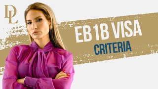 Navigating the EB1B Visa Criteria