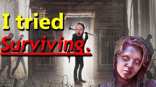 Trying to Survive with ONE life in 7 Days to Die as a Newbie 😱🧟‍♂️