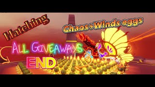 🐉Hatching Mix 51 Solar WINDS+CHAOS eggs🐉 /ROBLOX/ {GIVEAWAY=END} Dragon Adventures ❗(Read Desc)❗