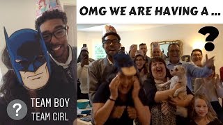 OUR UNIQUE GENDER REVEAL PARTY!!! I COULDN'T STOP CRYING