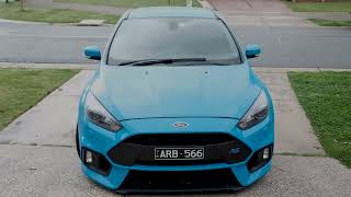 2017 Focus RS.  4 x Performance Fords in the family.  I drive them all,  this is part 3.