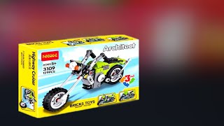 Amazing Superbike DIY Building Blocks Kit - Peephole View Toys