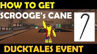 Roblox DuckTales Event [#2] - How To Get Scrooge's Cane