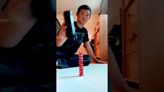 Quick dice stacking #shorts #crazytricks #awesome