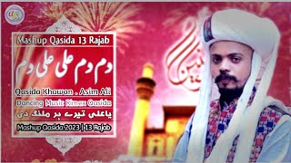 MASHUP QASIDA | 13 RAJAB 2023 | FULL DANCING MUSIC | BY ASIM ALI | DEM DEM ALI ALI | #trending #fyp