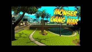 Играем на Monser Gang War (Three).SAMP 0.3.7