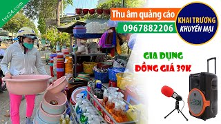 Thu âm Tổng kho gia dụng Hida đồng giá 39k MC đọc Cực Hay