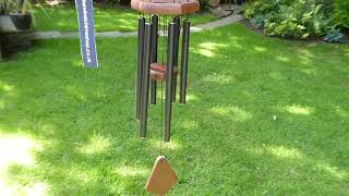 Nature's Melody 24 inch Wind Chime, black