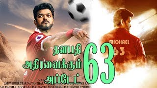 Thalapathy 63 First Look Poster Release Date | Thalapathy vijay nayanthara | Atlee cinemailer