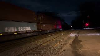 NS 4430 AC44C6M leads NS 269 through Piscataway,NJ with a friendly crew