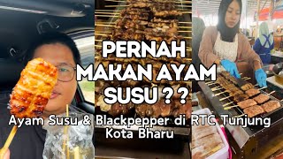 Apekebenda Ayam Susu sampai orang beratur panjang ni?