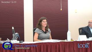 Queensbury Town Board Meeting 7-6-20