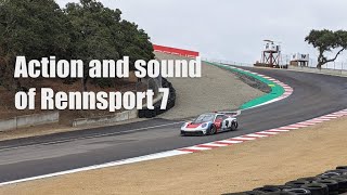 Porsche race cars INSANE sound at Laguna Seca