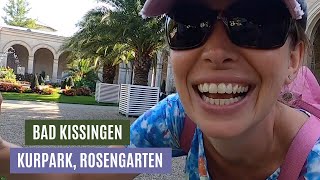 Bad Kissingen 🌳🌴| schöne Innenstadt | Kurpark | Rosengarten 🌹🌷