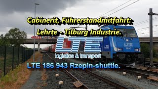 [4K] Cabinerit, Führerstandmitfahrt: Lehrte - Hamm - Gelsenkirchen - Emmerich - Tilburg Industrie.