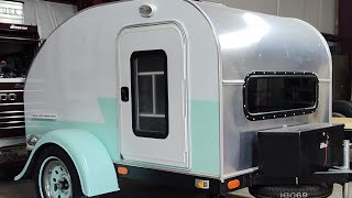 ultra light micro camper teardrop home built tiny camper off grid life (updated)