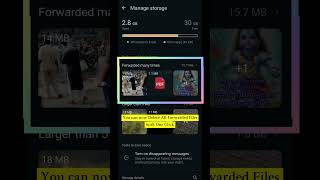 Delete ALL Forwarded WhatsApp Files in ONE CLICK #whatsapp #howto