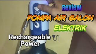 Review Pompa Air Galon Elektrik