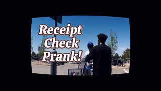 Receipt Check Prank!