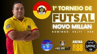 1ª FASE - 1º TORNEIO DE FUTSAL PROMOVIDO PELO NOVO MILLAN - SOBRAL-CE -