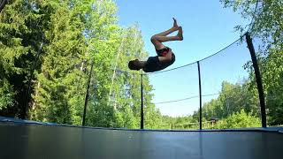 trampoline tricks!