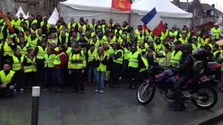 Mobilisation des Gilets jaunes à Flers, samedi 8 décembre 2018