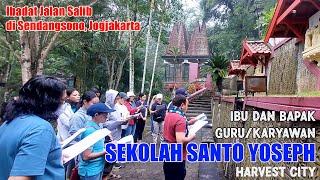 | ZIARAH - REKREASI - BERBAGI | Ibu dan Bapak Guru/Karyawan Sekolah Santo Yoseph Harvest City |