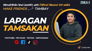 Lapagan at Tamsakan | PROMOTE YOUR SOCIAL MEDIA | KUMUSTAHAN ATBP.