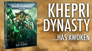 KHEPRI DYNASTY ...HAS AWOKEN | Necrons Ad Mech Warhammer 40K Fan Fiction