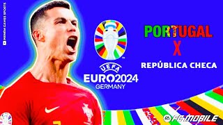 COMEÇOU A EUROCOPA 2024 NO CANAL SIMULAÇÃO EA FC 24 MOBILE 🔥😁🔝