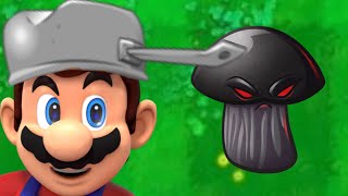 Mario in Plants vs Zombies (real)