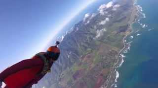 Skydive Hawaii Wingsuiting 10-22-15